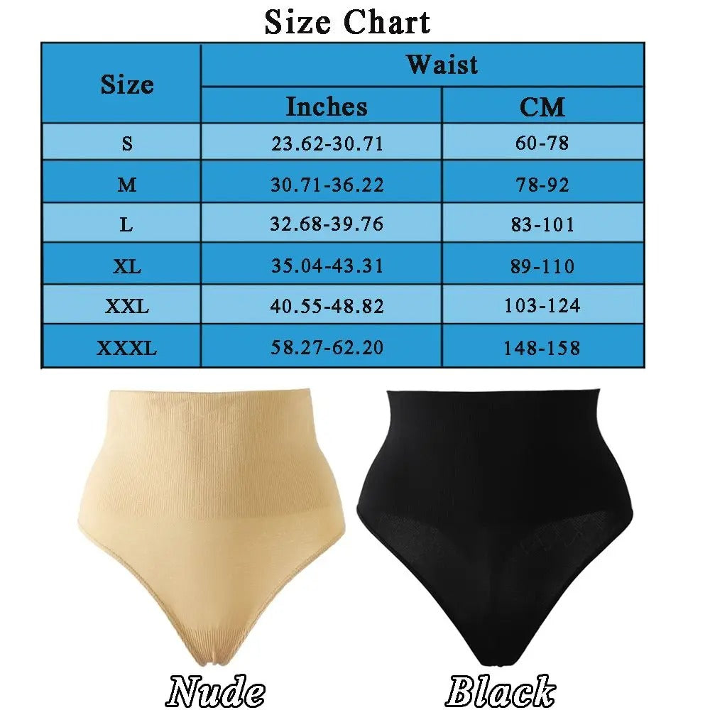 High-Waist Compression Tummy Tuck Thong
