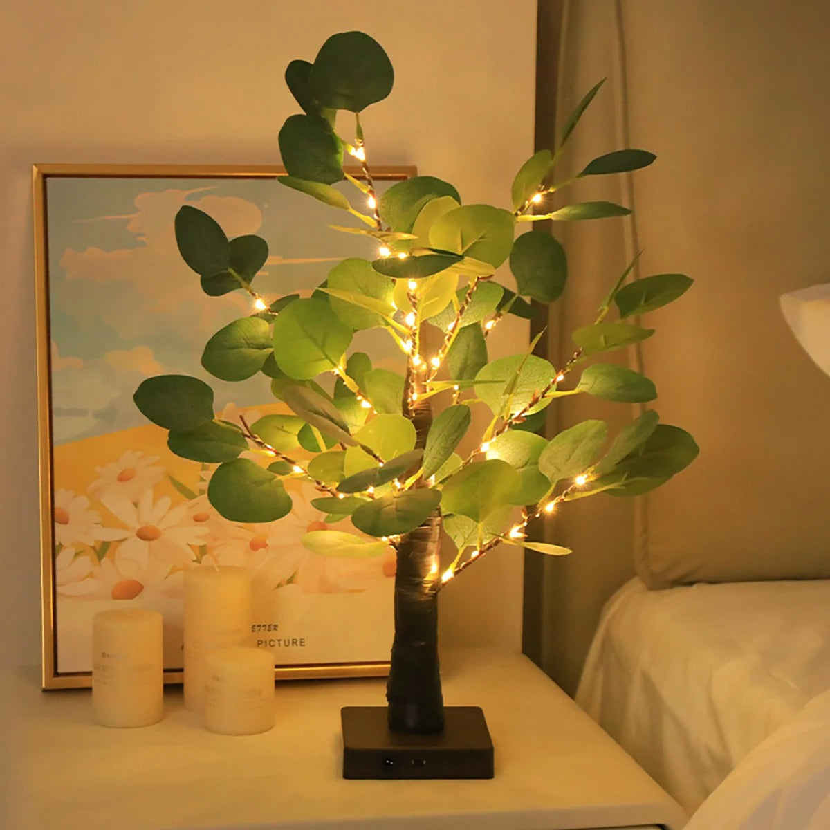 Eucalyptus table lamp
