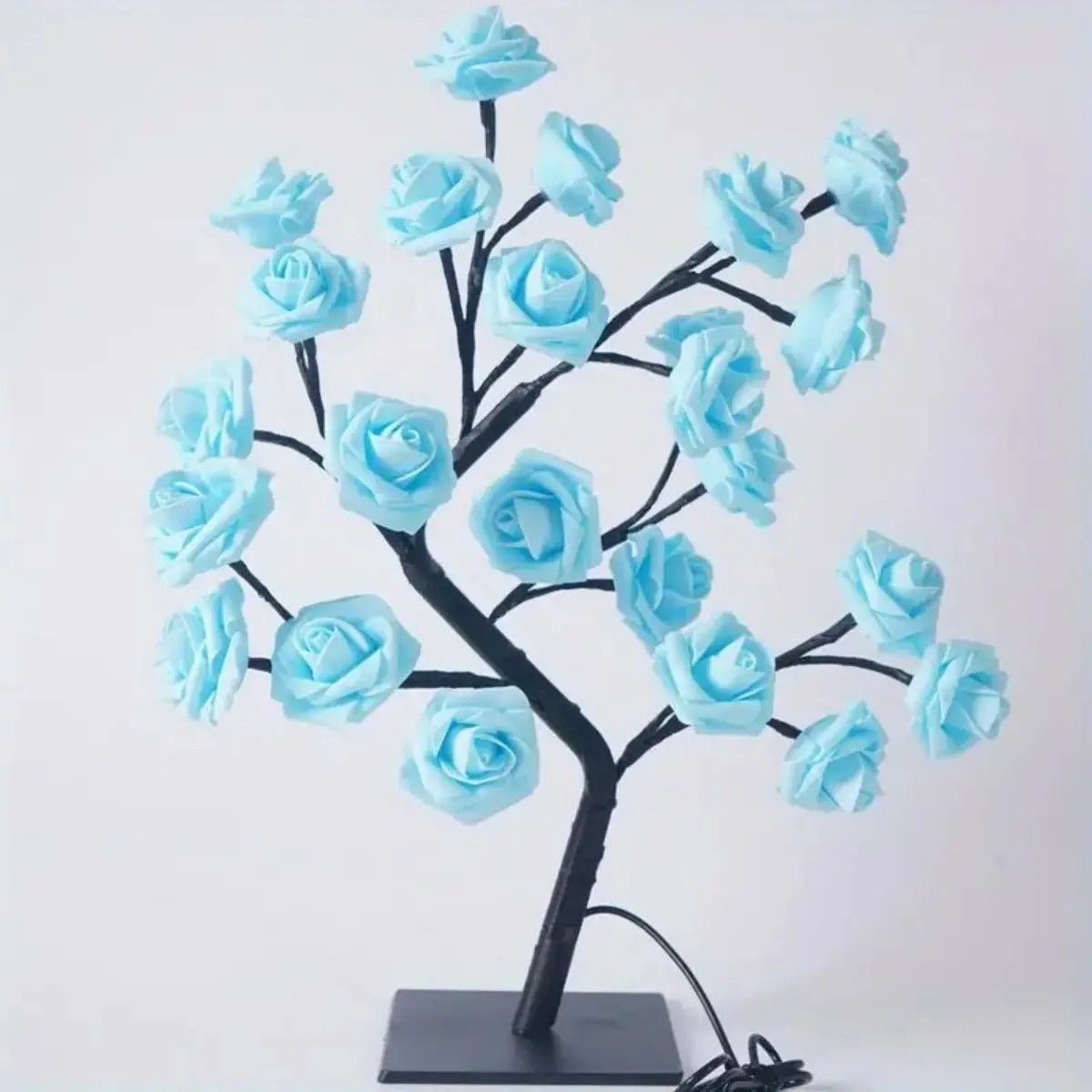 Rose table tree lamp